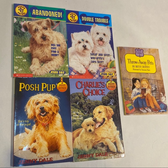 🎉2/20 Set of 5 Vintage Puppy Pet Patrol Young Reader Elementary School Books - Picture 2 of 9